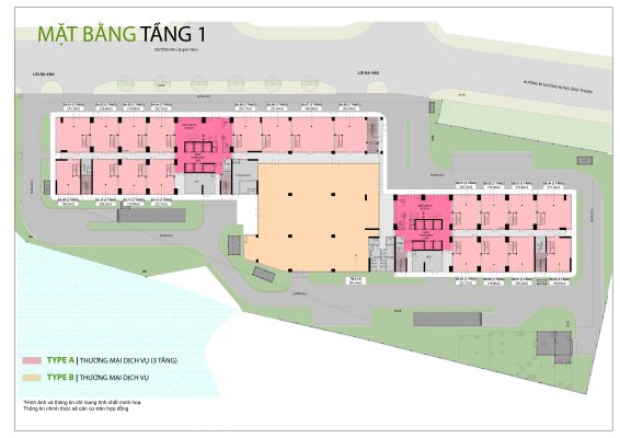Mặt bằng căn hộ mường thanh phú hữu
