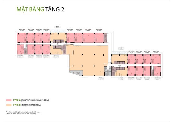 Mặt bằng căn hộ mường thanh phú hữu