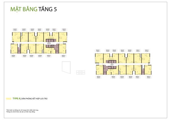 Mặt bằng căn hộ mường thanh phú hữu