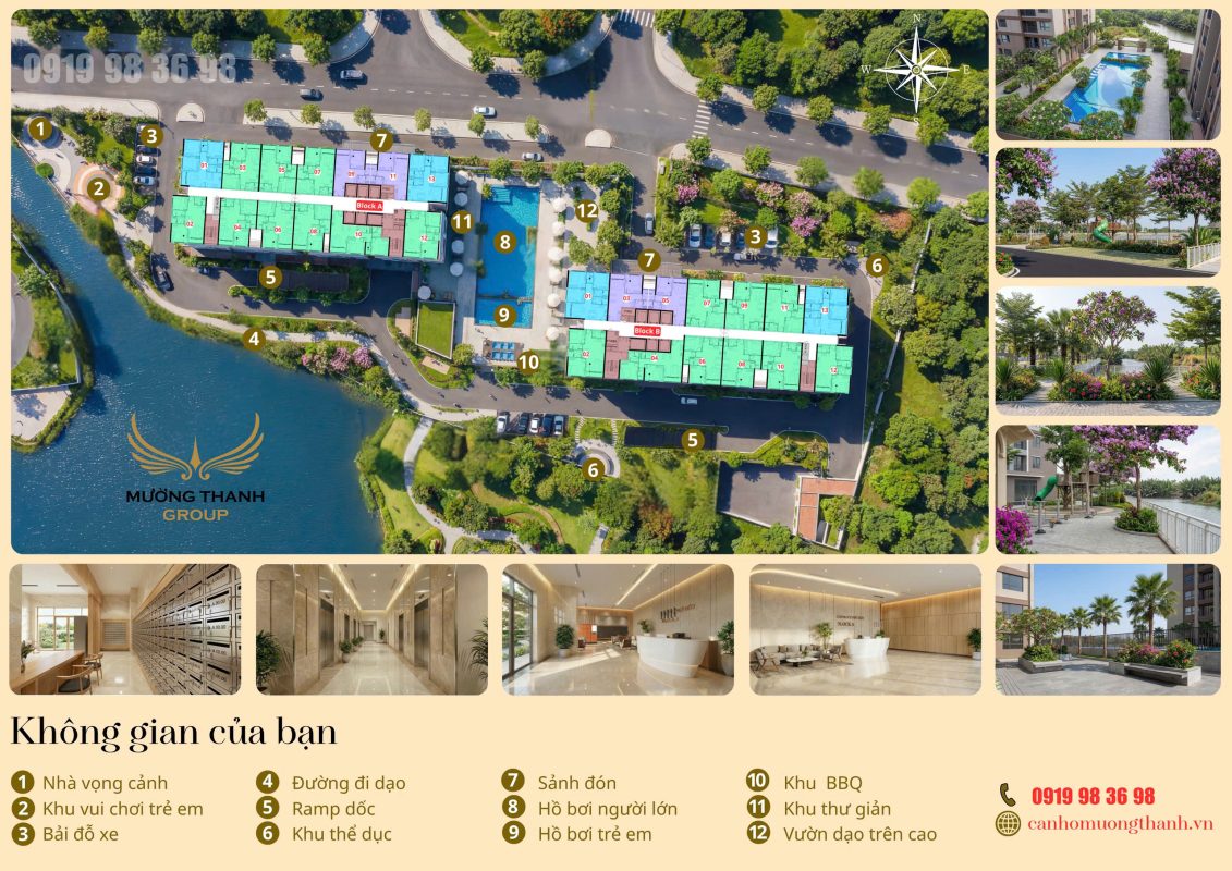 Tiện ích căn hộ mường thanh phú hữu